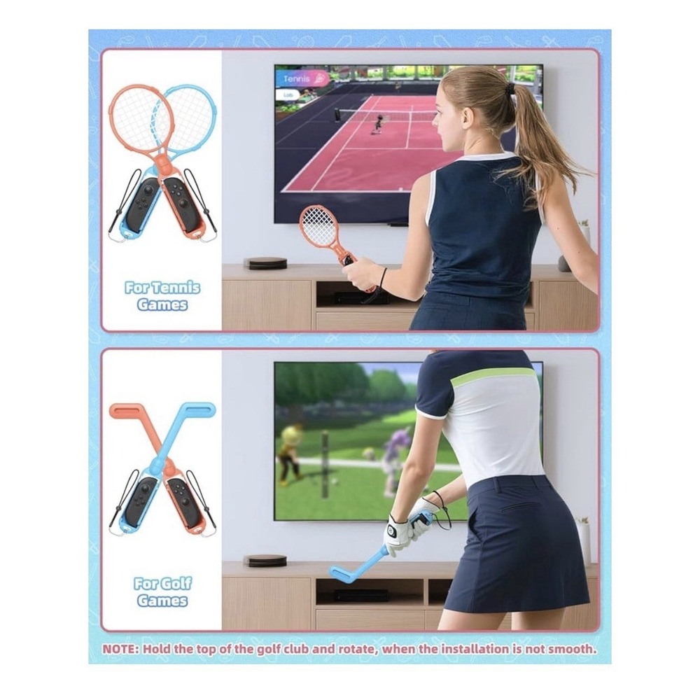 Kova For Nintendo Switch 2 Sport Accessories Bundle & Stand Sports Pack - Picture 6 of 9